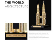 고명한 건물 가정 훈장 기술, 말레이시아 쌍둥이 타워 관광 사업 기념품
