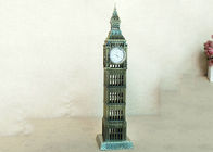 가정 장식 DIY 기술 선물 런던 고명한 빅 벤 시계 동상 철 물자