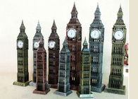 가정 장식 DIY 기술 선물 런던 고명한 빅 벤 시계 동상 철 물자