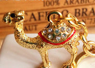 낙타 디자인 열쇠 고리 다이아몬드 - 껍질로 덮인 아라비아 사람 문화적인 개인유품